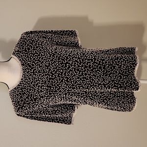 Laurence Kazar New York Vintage Pearl Old Money Silk Blouse
